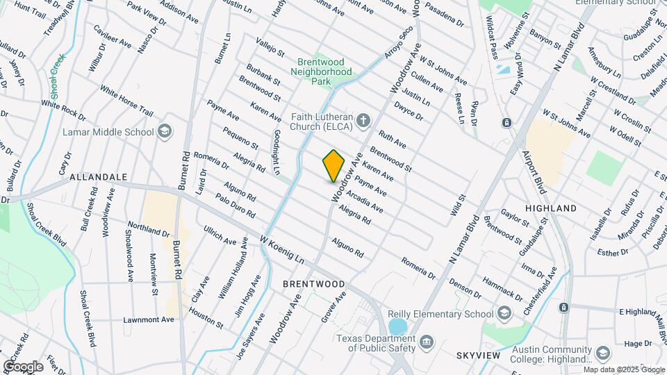 1403 Arcadia Ave Map and Location Details