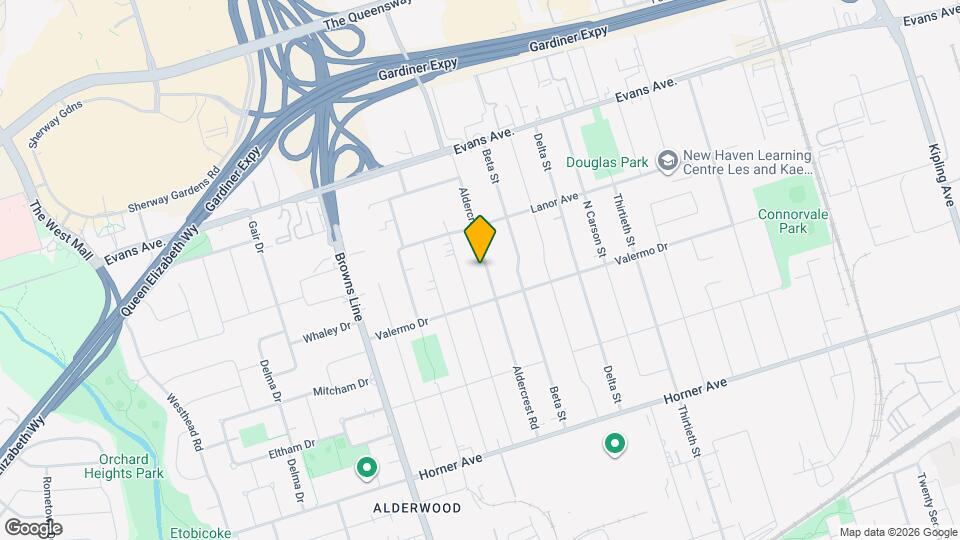 232 Aldercrest Rd Map and Location Details