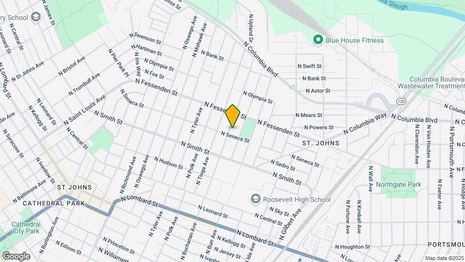 9416 N Buchanan Ave Mapa y Detalles de la Ubicación