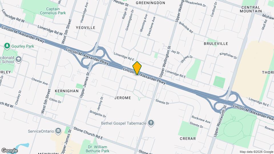 59 Colin Crescent Map and Location Details