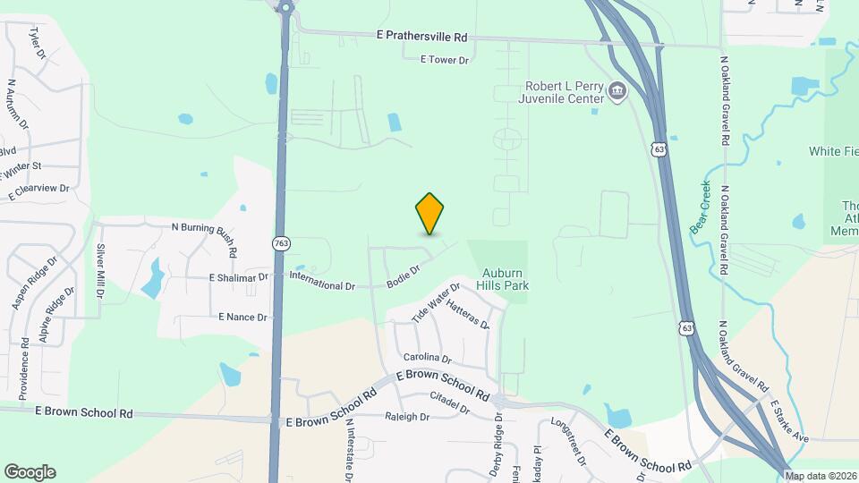 1505 Greensboro Dr Map and Location Details