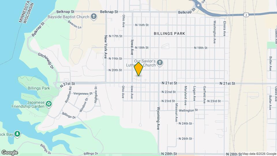 2021 Lackawanna Ave Map and Location Details