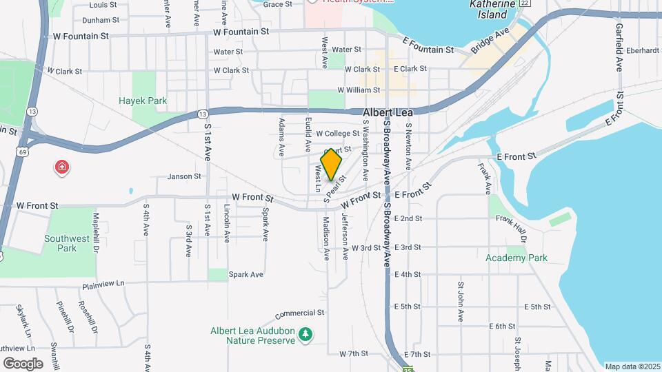 258 S Pearl St Map and Location Details