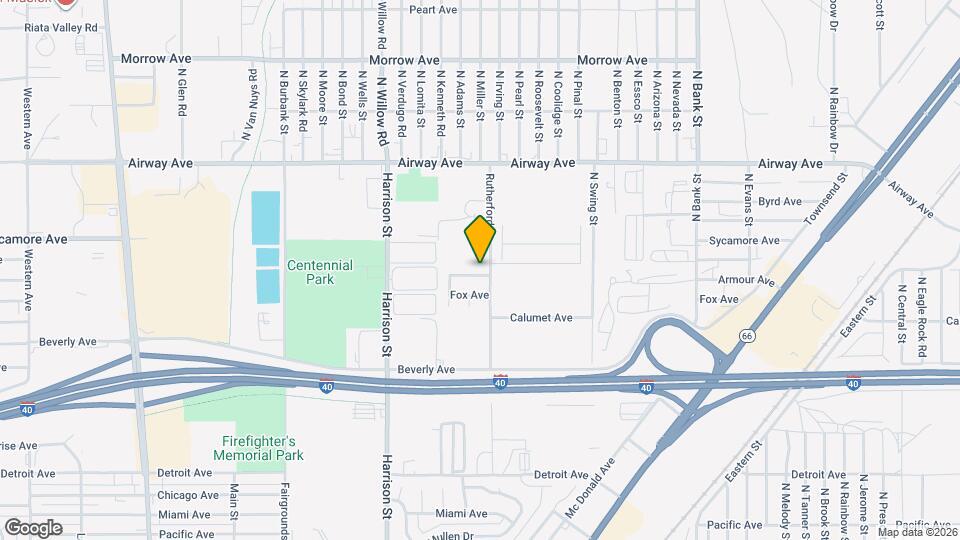 2485 Armour Ave Mapa y Detalles de la Ubicación