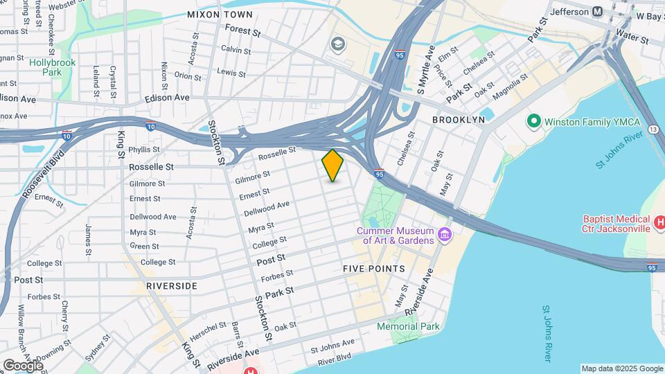 2043 Dellwood Ave Map and Location Details