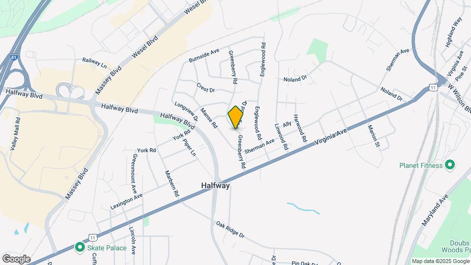 11320 Greenberry Rd Mapa y Detalles de la Ubicación