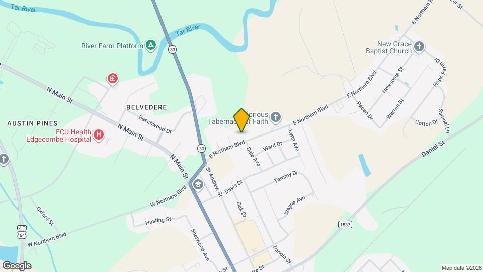 406 E Northern Blvd Map and Location Details