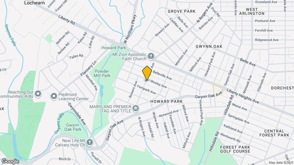 5327 Wesley Ave, Unit 2nd Floor Mapa y Detalles de la Ubicación