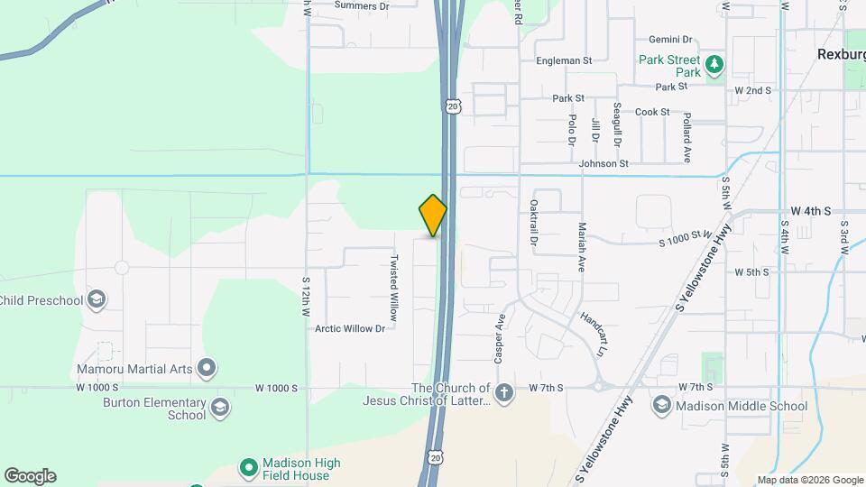 452 Sunflower Rd Map and Location Details