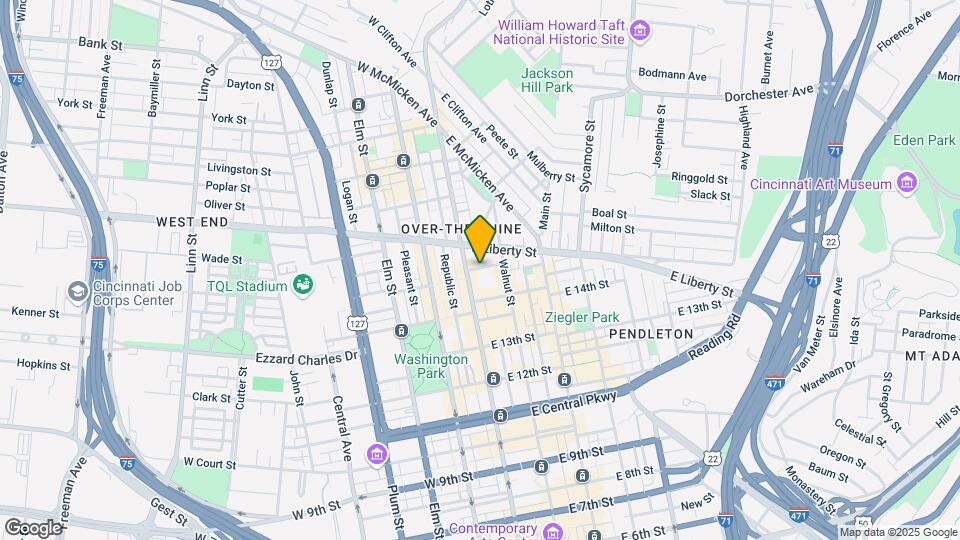 17 E Fifteenth St Map and Location Details