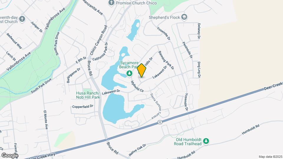 253 Pinyon Hills Dr Map and Location Details
