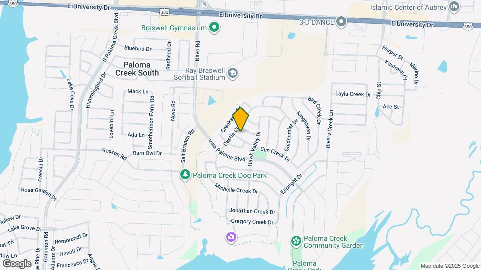 2109 Sun Creek Dr Map and Location Details