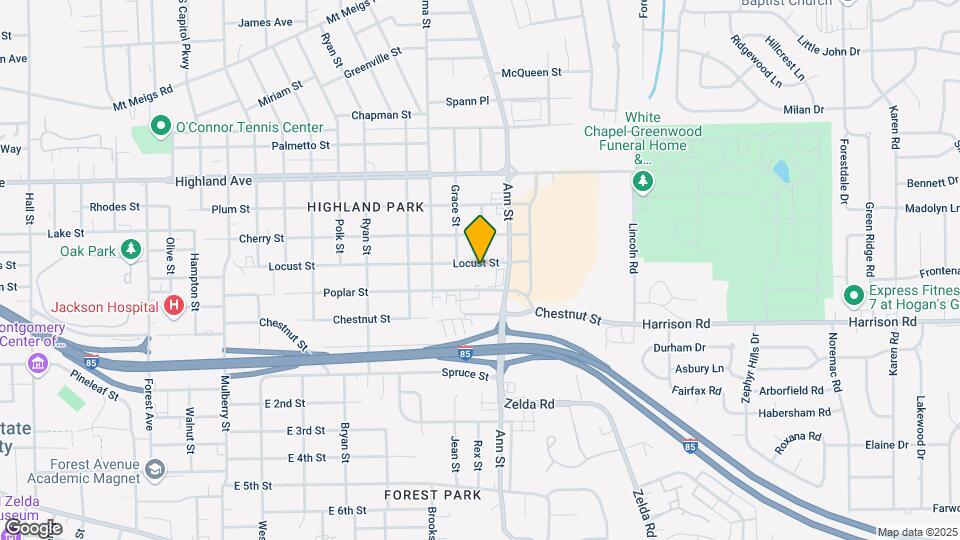 2722 Locust St Map and Location Details