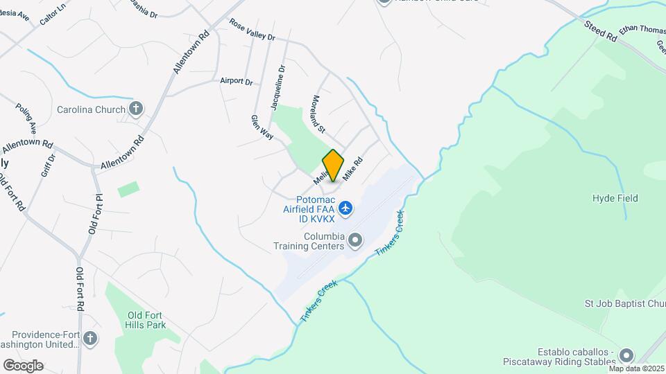 10107 Mike Rd Map and Location Details