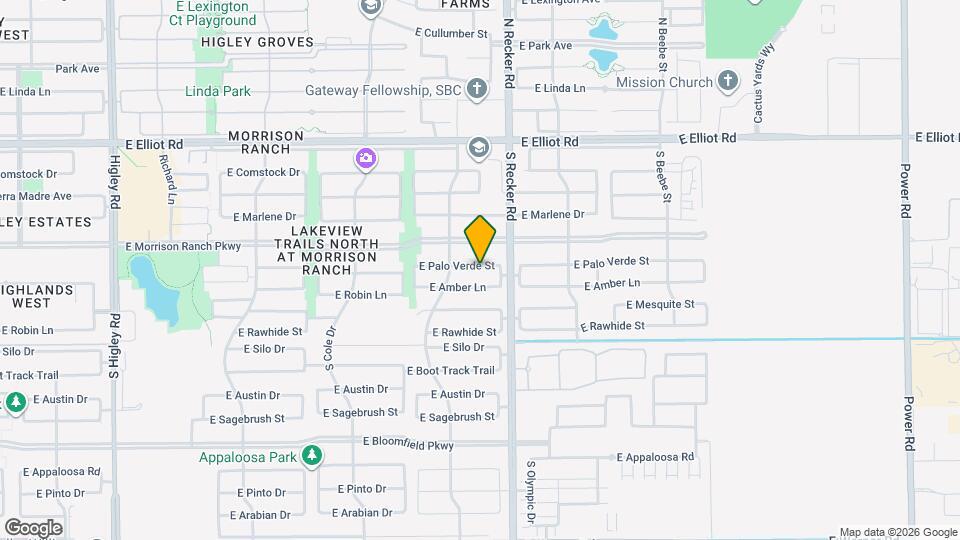 3941 E Palo Verde St Map and Location Details