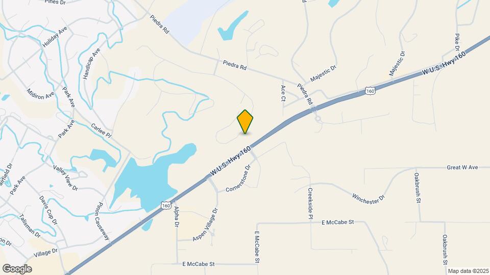 360 E Golf Pl Map and Location Details