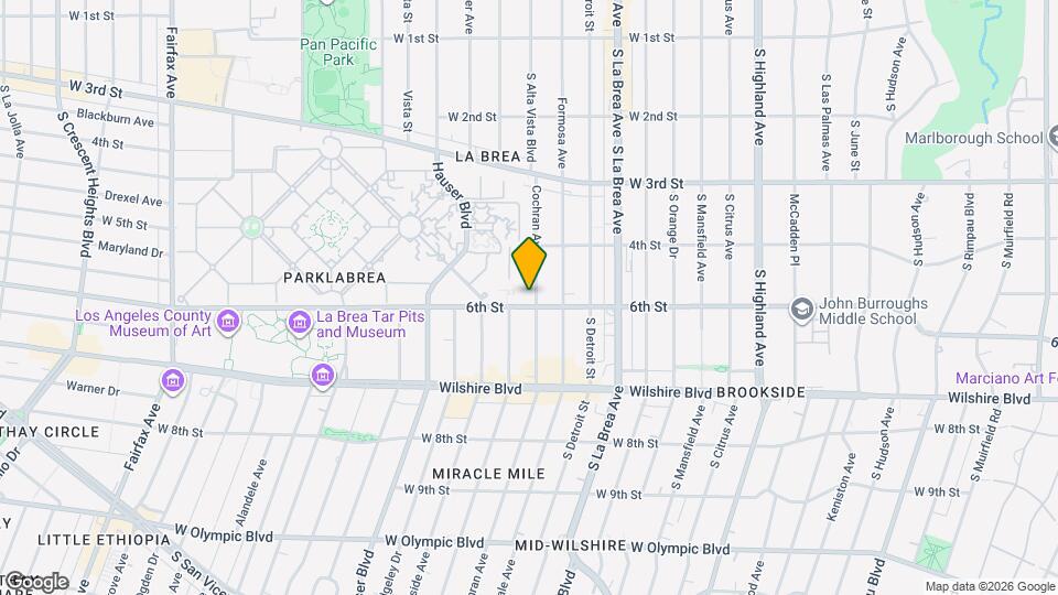 457 Cochran Ave Map and Location Details