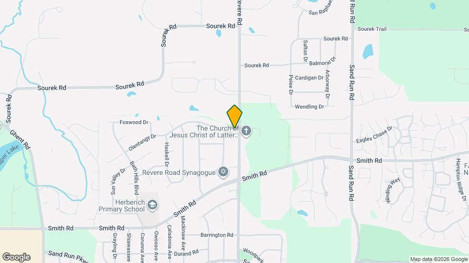 2445 Olentangy Dr Map and Location Details