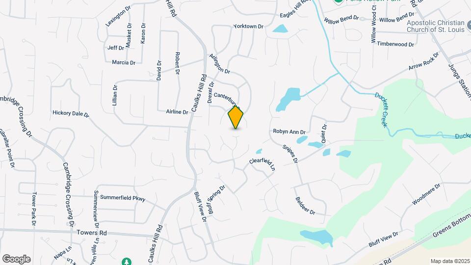 935 Squirrels Nest Ct Map and Location Details