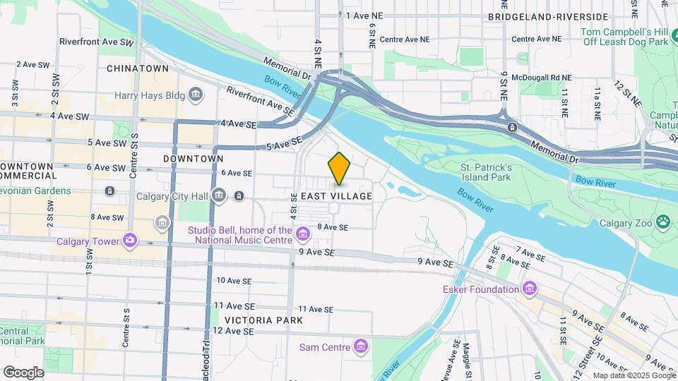 Verve Condominiums Map and Location Details