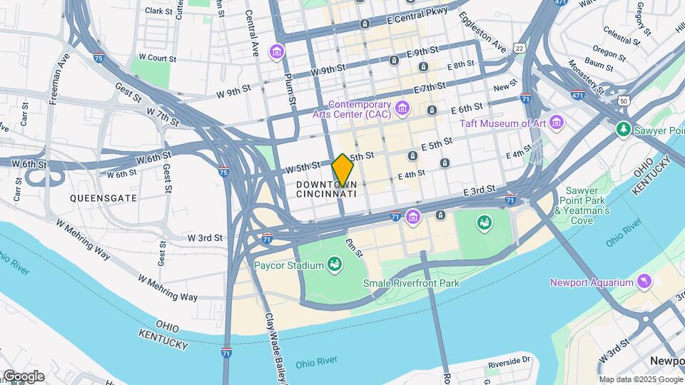 151 W 4th St Map and Location Details