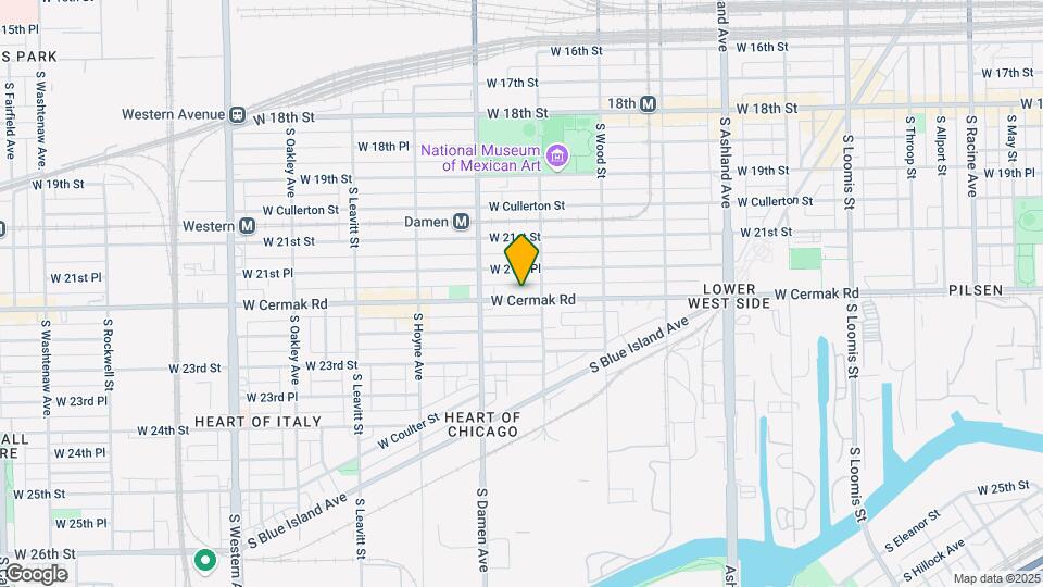 1918 W Cermak Rd Map and Location Details