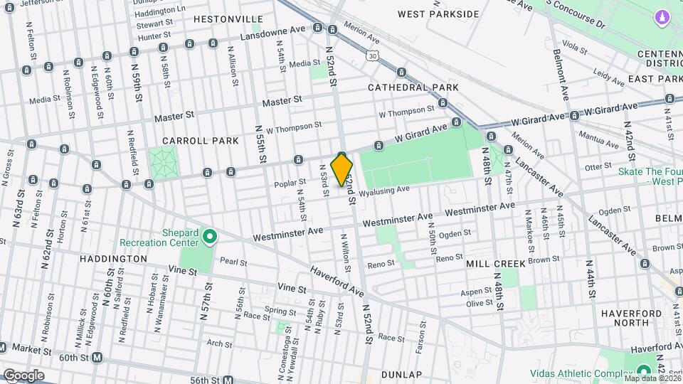 609 N Wilton St Mapa y Detalles de la Ubicación