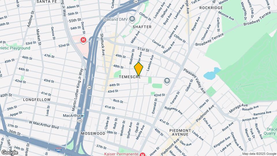 4426 Shafter Ave Map and Location Details