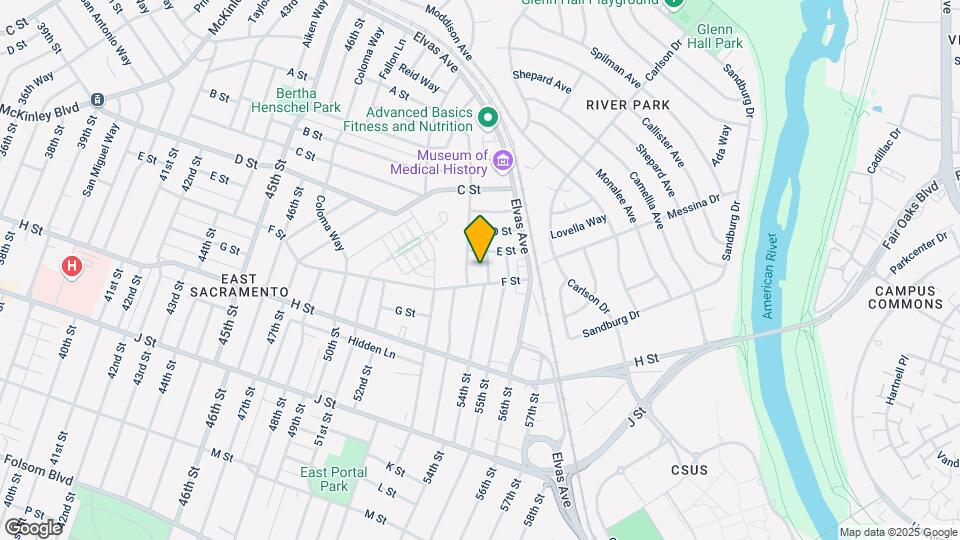 530 54th St Map and Location Details