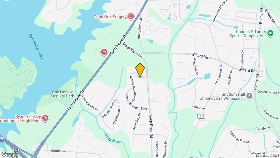 3630 Sunset Hollow Dr Map and Location Details