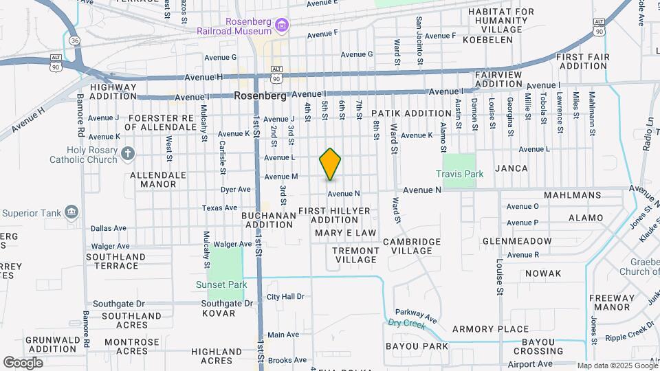 1511 5th St Map and Location Details