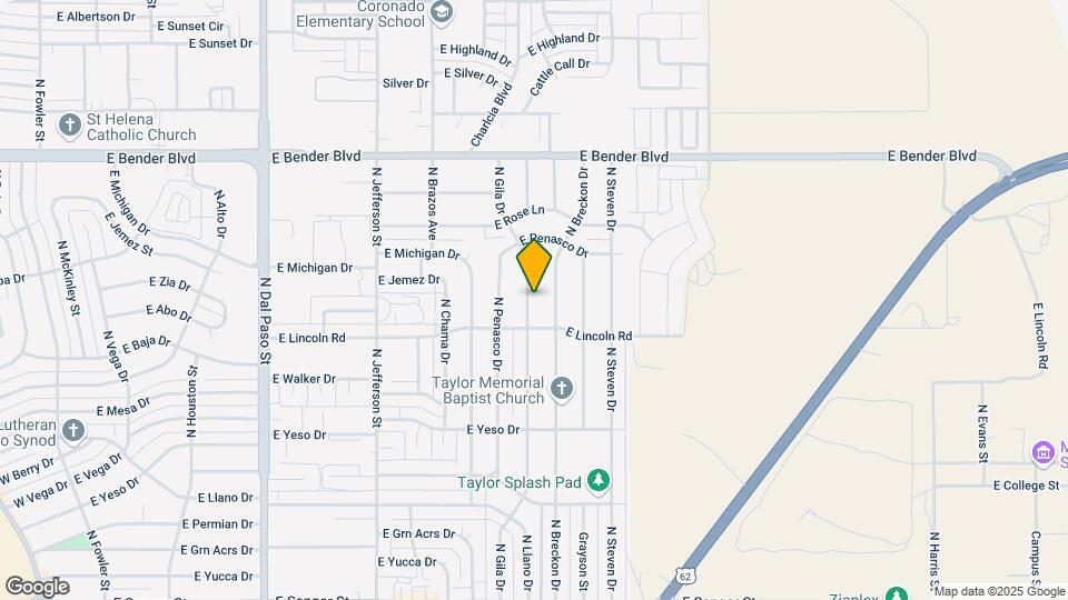1820 N Gila Dr Map and Location Details