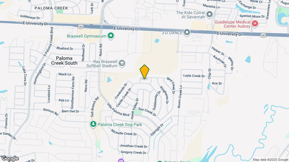 2413 Castle Creek Dr Map and Location Details