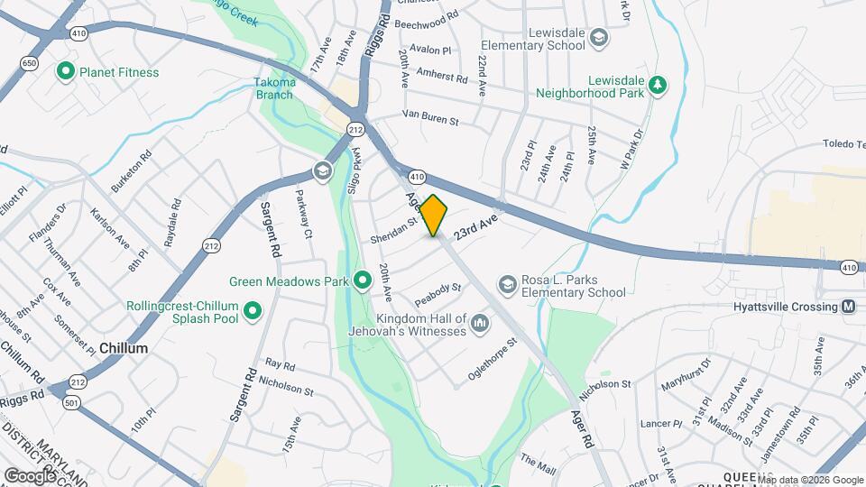 6308 Ager Rd Map and Location Details