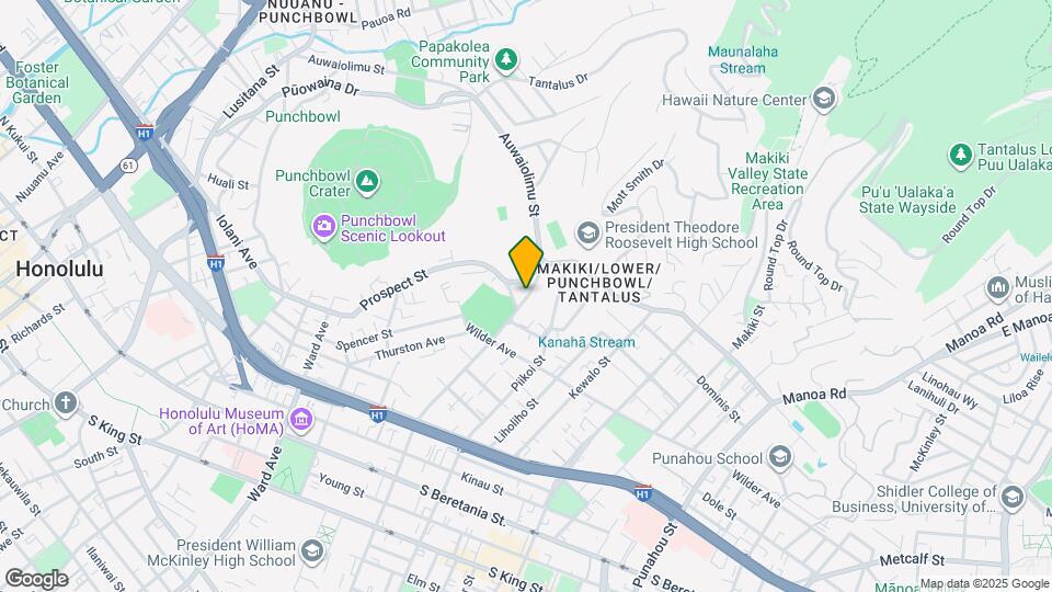 1670 Pensacola St Map and Location Details