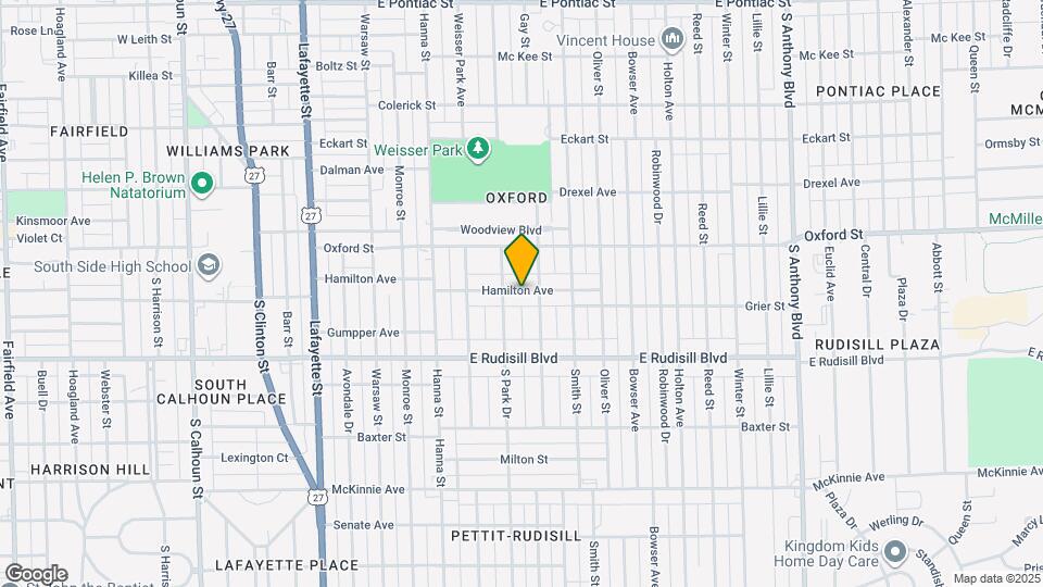 918 Hamilton Ave Map and Location Details