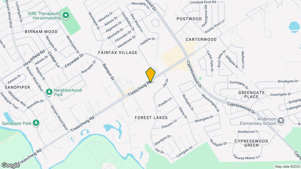 5302 Treaschwig Rd Map and Location Details