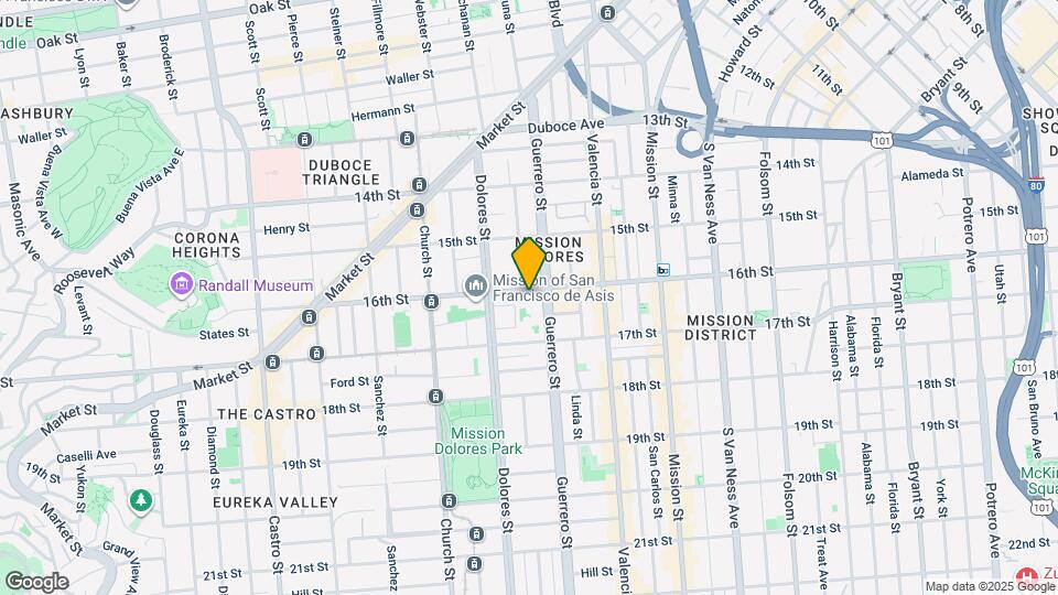 3233 16th St Map and Location Details