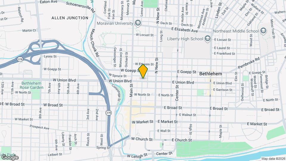 48 W Union Blvd Map and Location Details