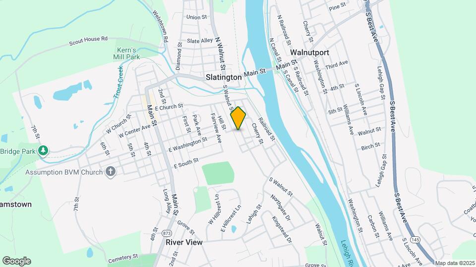 242 S Walnut St Map and Location Details