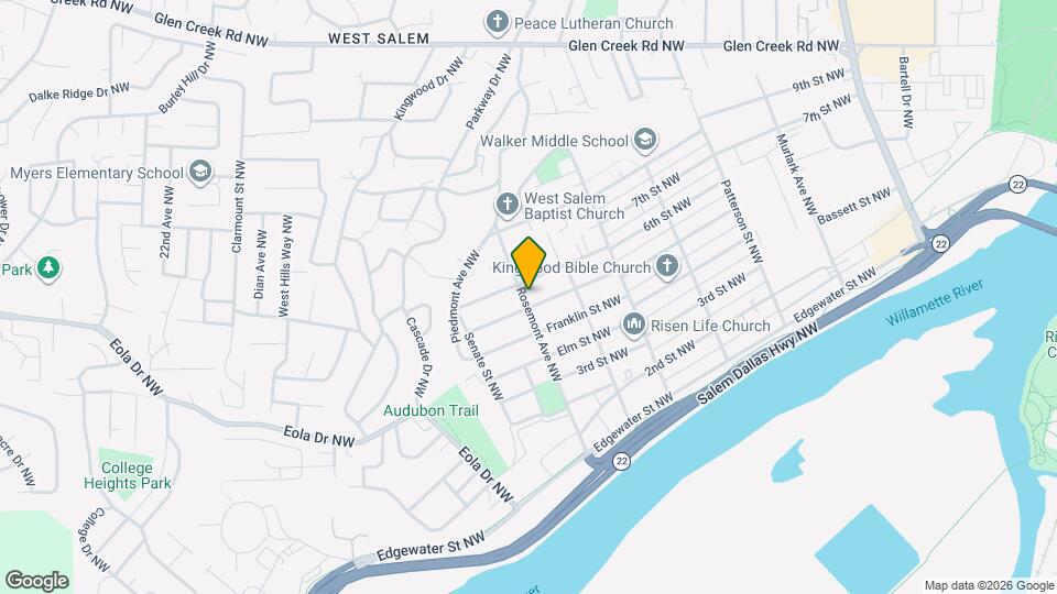 650 Rosemont Ave NW Map and Location Details