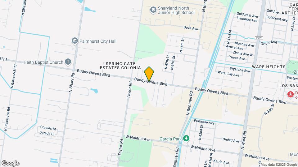 4901 Buddy Owens Blvd Map and Location Details