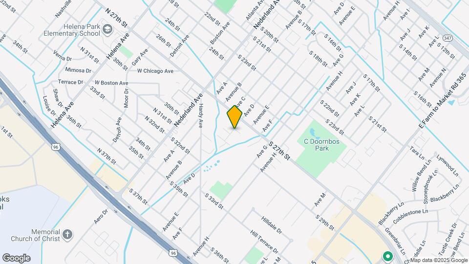 512 S 28th St Map and Location Details