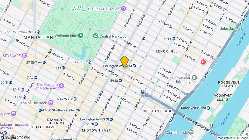 796 Lexington Ave Map and Location Details
