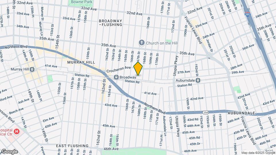36-35 167th St Map and Location Details