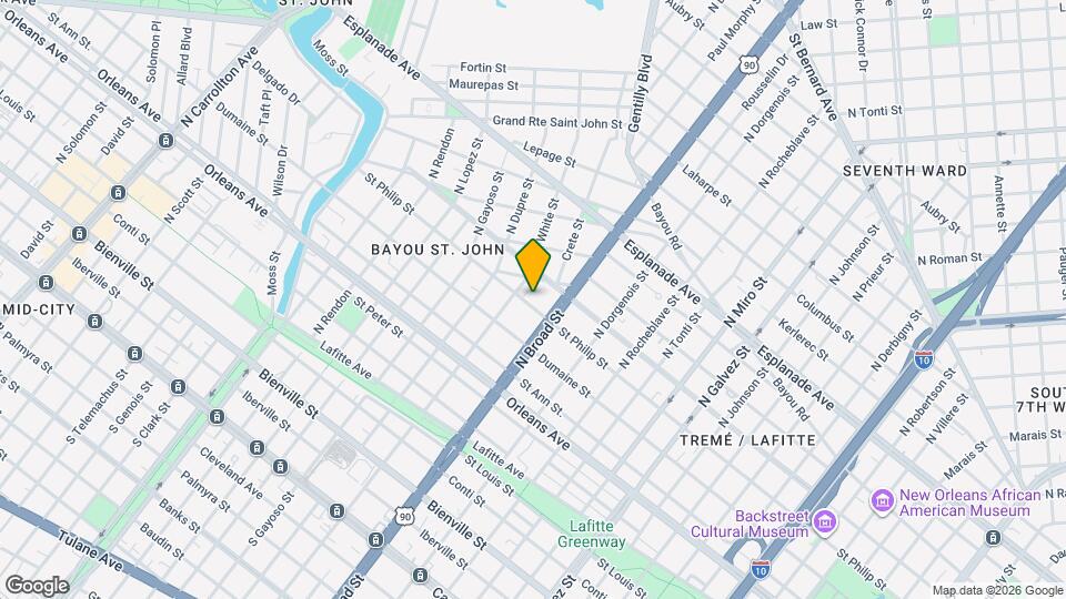 2731 St Philip St Map and Location Details