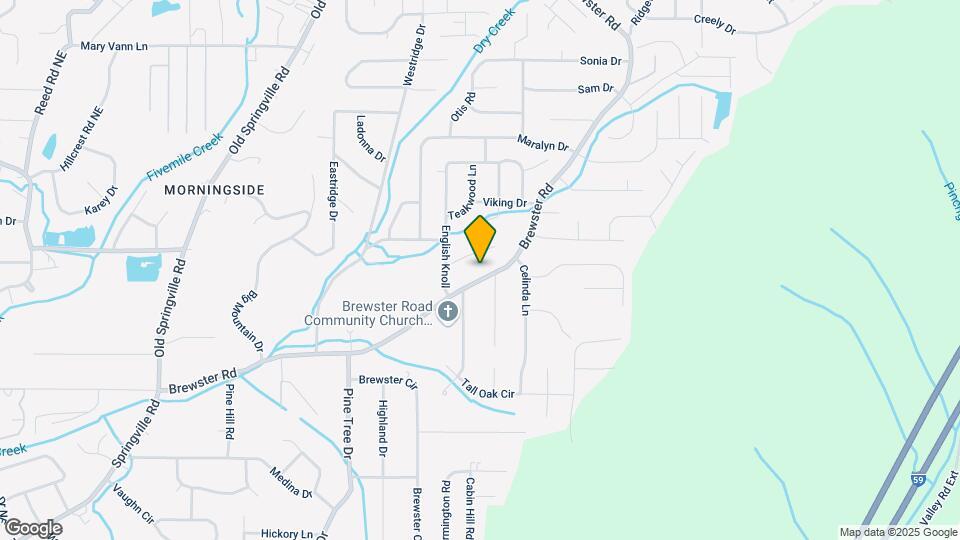 1684 Brewster Rd Map and Location Details