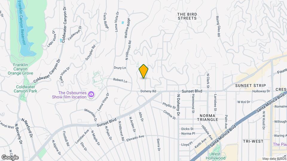 1143 Sierra Alta Way Map and Location Details