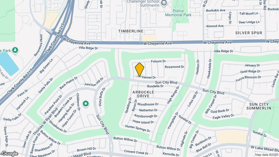 10101 Hemet Dr Map and Location Details