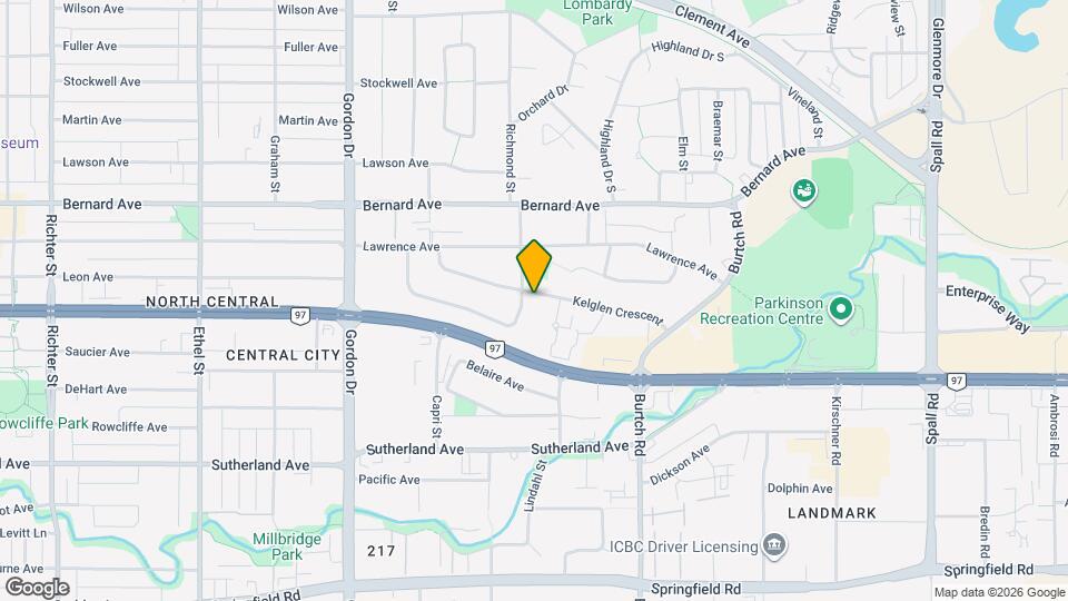 1319 Kelglen Crescent Map and Location Details